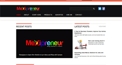 Desktop Screenshot of mexipreneur.com